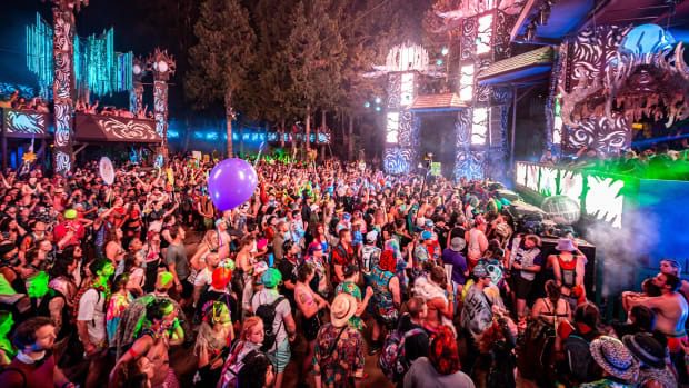 The Village Stage at Shambhala Music Festival 2022