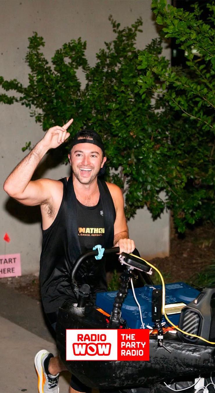 Miami DJ Sets Guinness World Record While Running a Marathon