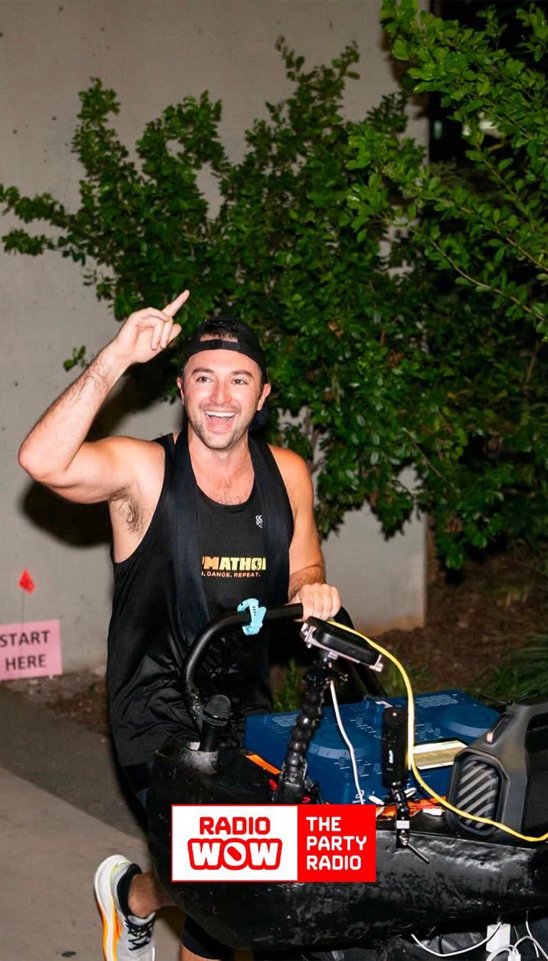 Miami DJ Sets Guinness World Record While Running a Marathon